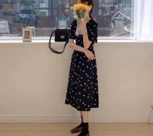 女神范儿连衣裙